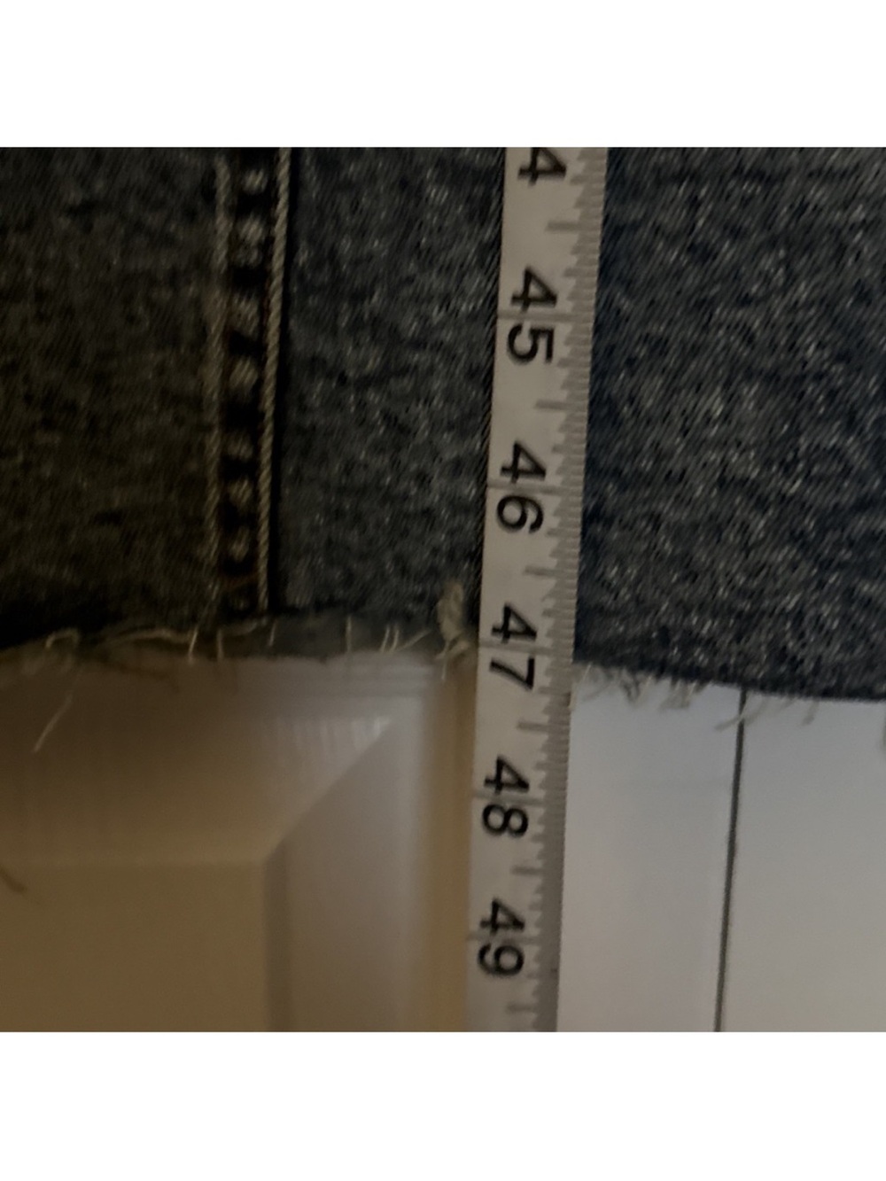 Princess Polly Strapless High-Waist Blue Denim Maxi dress size 2 - Picture 13 of 14